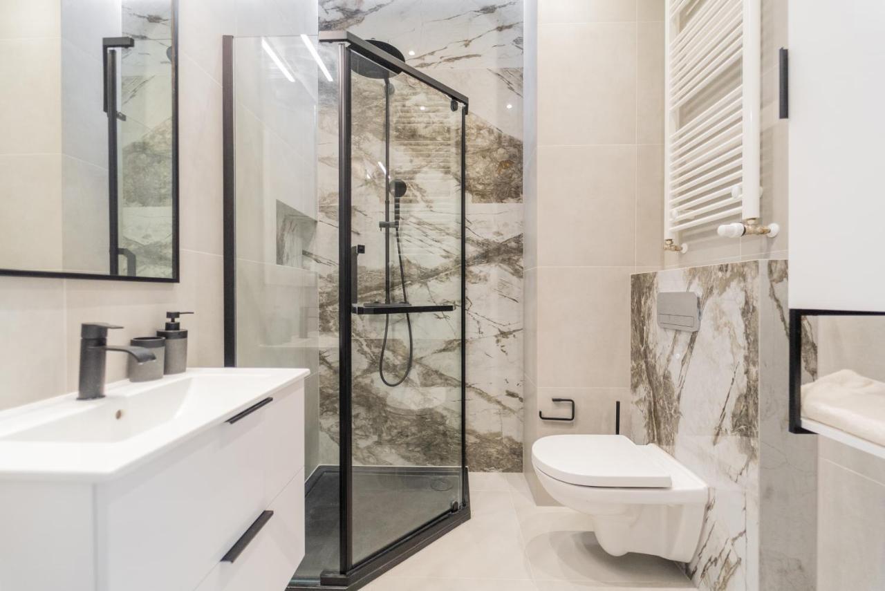 Hanza Tower De Lux Apartament Szczecin Kültér fotó