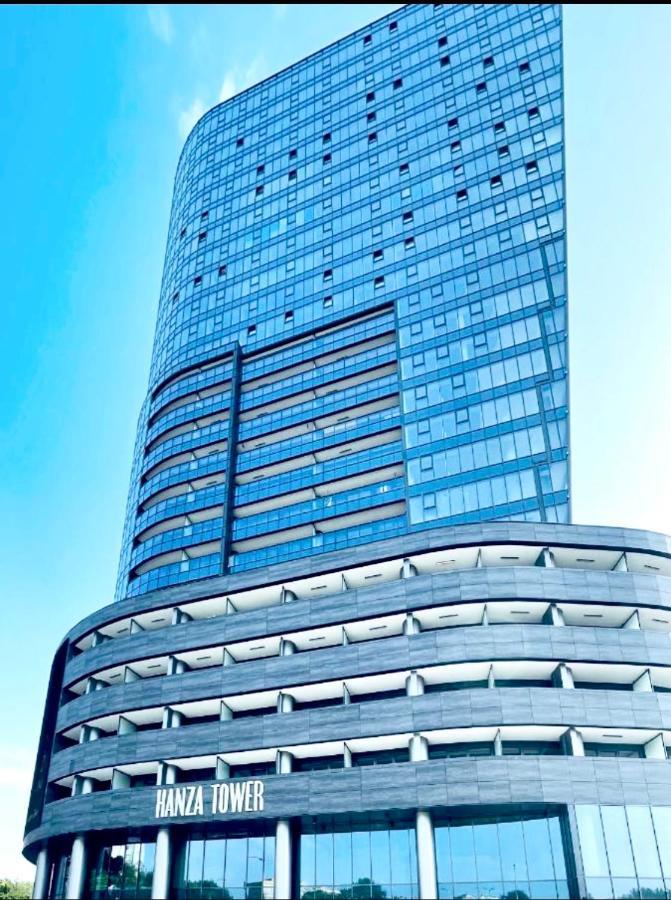 Hanza Tower De Lux Apartament Szczecin Kültér fotó